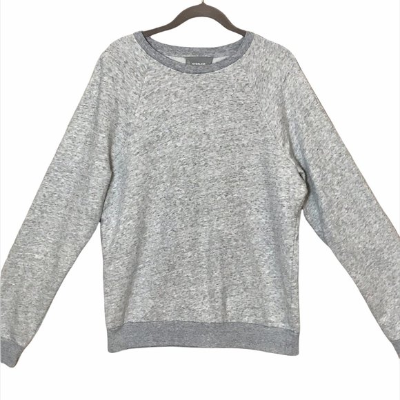 Everlane Other - Everlane Men's Cotton Crewneck Sweatshirt, Light Gray, Size Medium
